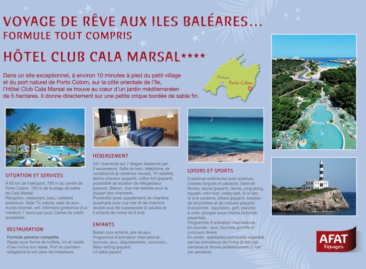 Brochure croisi�re bal�ares